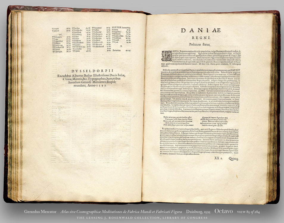 Gerardus Mercator - ATLAS