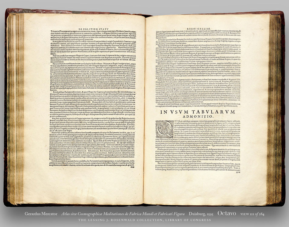 Gerardus Mercator - ATLAS
