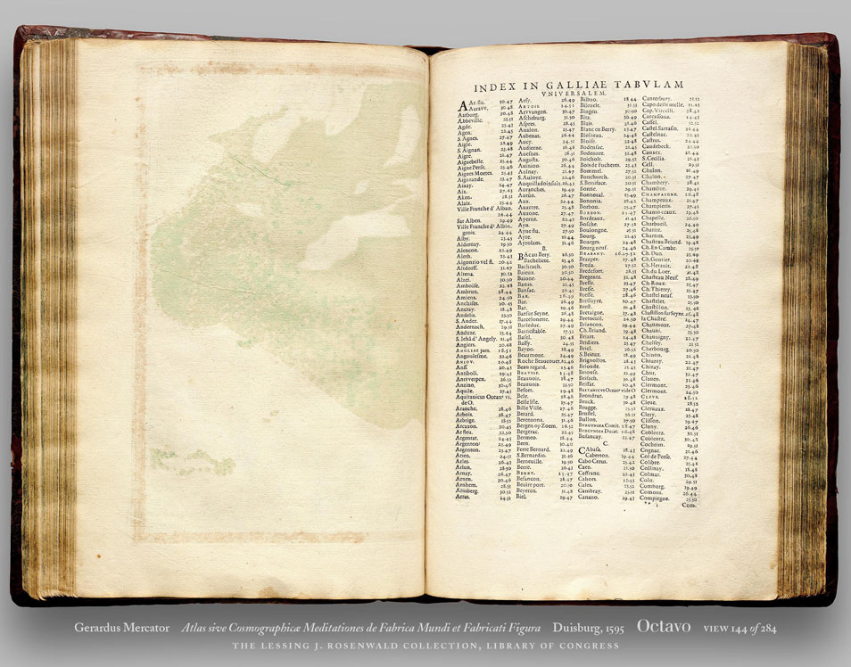 Gerardus Mercator - ATLAS