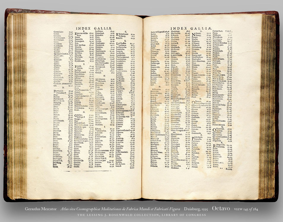 Gerardus Mercator - ATLAS