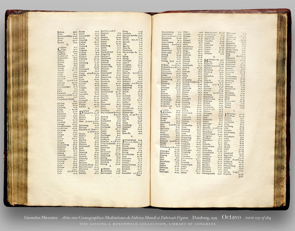 Gerardus Mercator - ATLAS