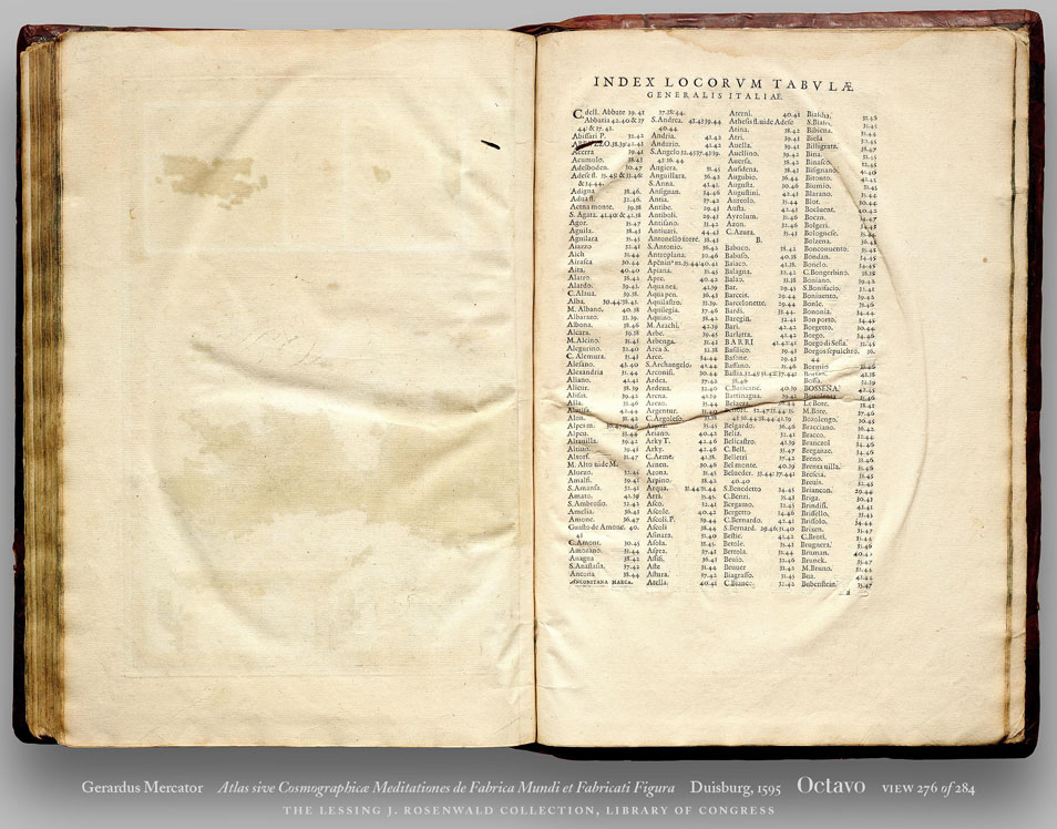 Gerardus Mercator - ATLAS