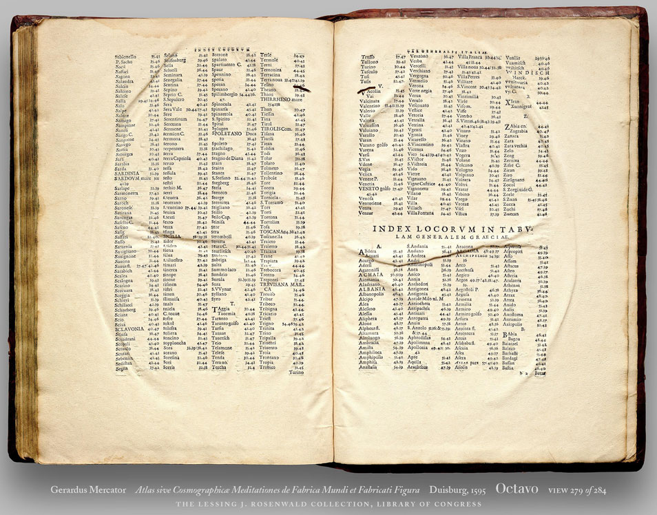 Gerardus Mercator - ATLAS