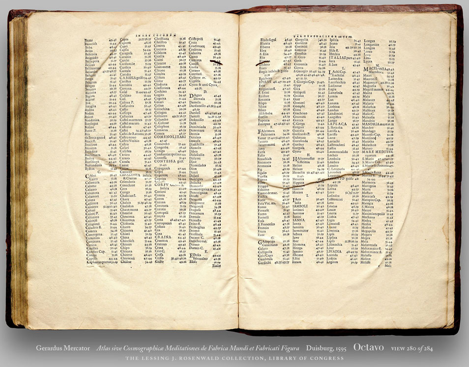 Gerardus Mercator - ATLAS