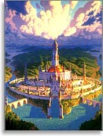 Таким мог быть город Асгард Даарийский – столица легендарной Даарии