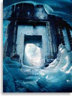 Сооружения в Антарктиде. Иллюстрация с сайта «Заговор Ориона»