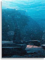 Следы цивилизации под водой. Иллюстрация с сайта «Заговор Ориона»