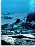 Следы цивилизации под водой. Иллюстрация с сайта «Заговор Ориона»