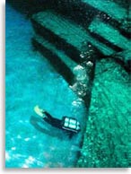 Следы цивилизации под водой. Иллюстрация с сайта «Заговор Ориона»